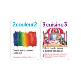 AGO Q&R en Français Aqua Niveau 1 Card Game