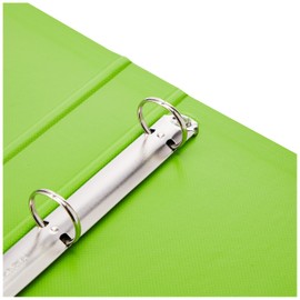 Esselte 4 Ring Binder, PP, Holds up to 190 Sheets, Vivida Range, 42 mm Spine, 14461 - A4, Green