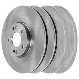 AutoShack Front and Rear Brake Rotors Set of 4 Replacement for 2014-2020 Kia Sorento 2013-2018 Hyundai Santa Fe Sport 2014-2019 Santa Fe XL 2.0L 2.4L 3.3L V6 AWD FWD BRKPK370