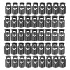 300Pcs Single Hole Cord Locks, Spring Plastic Cord Locks Nylon