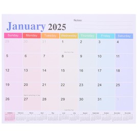 MAGICLULU Calendario De 2 Años Planificador 2025-2026 Mensual Tablero De Calendario Magnético Calendario De Trabajo De Mesa Calendario Plegable Mensual 2025 Panel De Familiar Oficina Papel