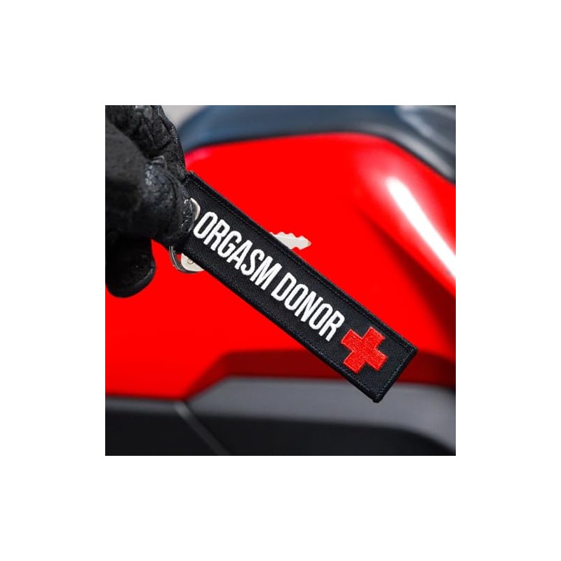 MotoLoot Llavero para motocicletas, scooters, coches y regalos (donante de