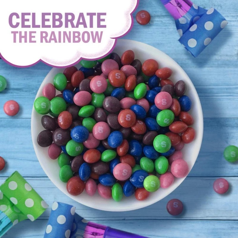 Skittles Wild Berry Bulk Candy Individually Wrapped, Fun Size Packets