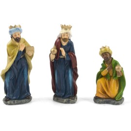 better with friends Kings Magos 15 cm, Pack of 3 Christmas Figures, 10 cm, Birth Scene, Figures of Peasants, Accessories from the Dollhouse Jesus, Nativity Crafts, God