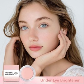 Under Eye Concealer Brightener & Correctors- Instant Anti Age Eraser Eye Concealer/Eye Colour Corrector Highlighter Primer for Dark Circles, Blemish Concealer, Korean Makeup (Light Rose)