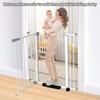 41 Inch Tall Baby Gate Auto Close Dog Gate Adjustable