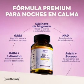 Suplemento Platinum Dormir Sueño Profundo Con Nad 60 Cáps Hh