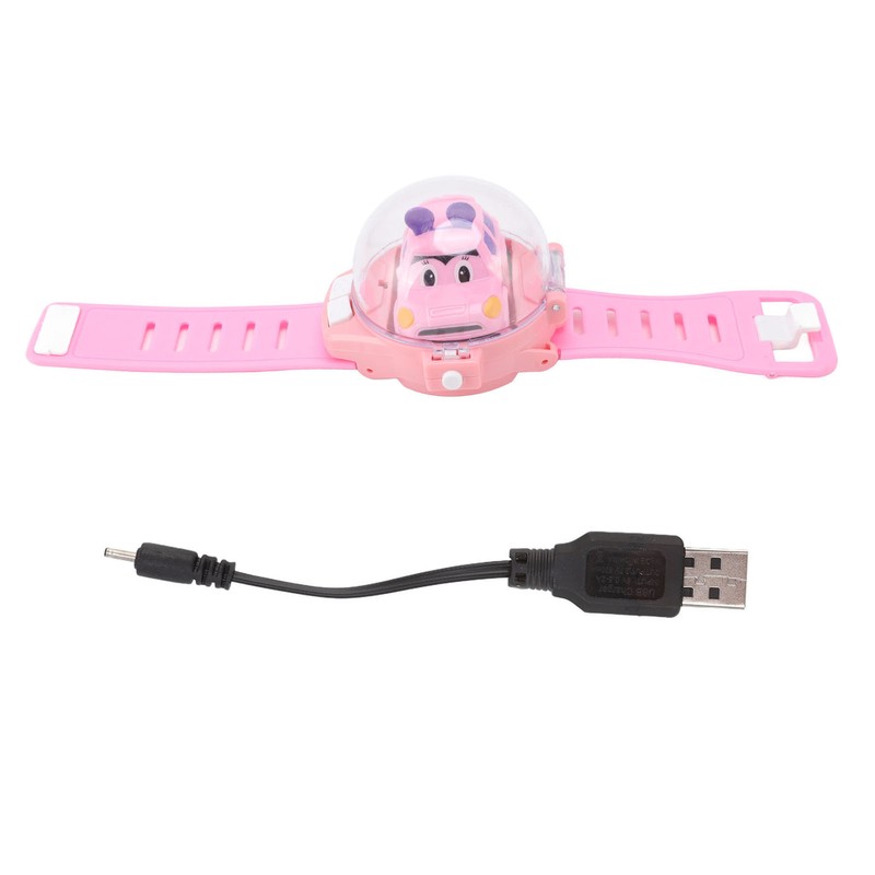 Watch RC Car USB Charging Cartoon Cute Mini RC Car