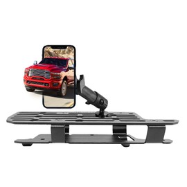 Batdiary Ram 1500 Magnetic Phone Mount Compatible with 2019 2020 2021 2022 2023 2024 2025 Dodge Ram 1500 2500 3500 TRX Accessories Metal Cell Phone Holder Dash Platform Mount