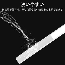 ALLVD Nail File Nanotechnology Glass Shiny Nail Sharpener Nail Care Pregnant Women Children Unisex Nail File Care (Round+Pointed Nail File)