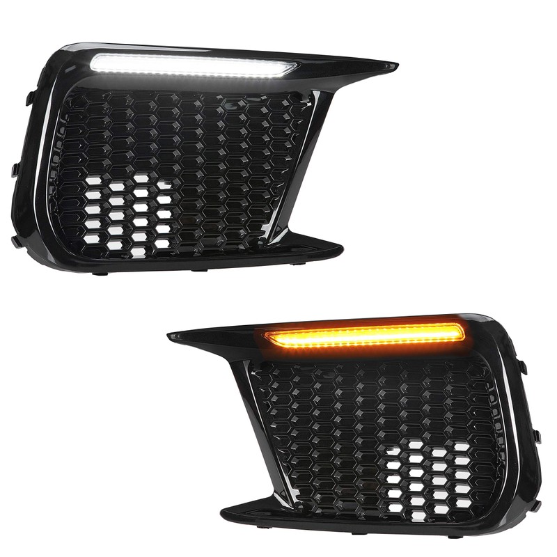 HECASA LED Fog Lights Covers Compatible with 2018-2021 Subaru WRX