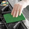 Scouring Pads - Heavy Duty Household Cleaning Scrubber with Non-Scratch