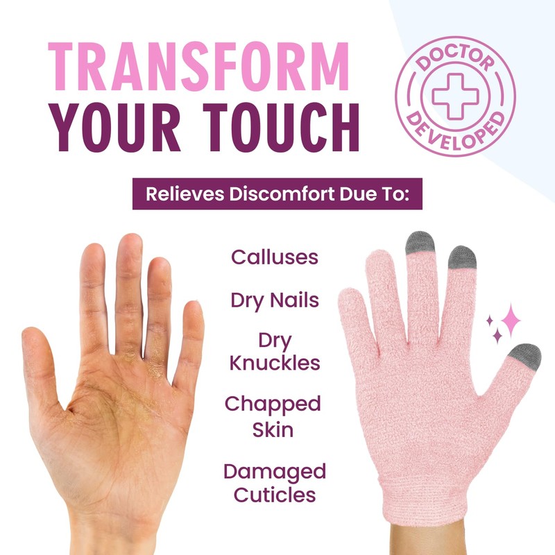 Dr. Frederick’s Original Moisturizing Gel Gloves – Deep Moisturizing and