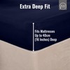 Rohi 16"/40cm Extra Deep Fitted Sheets Double – Soft &