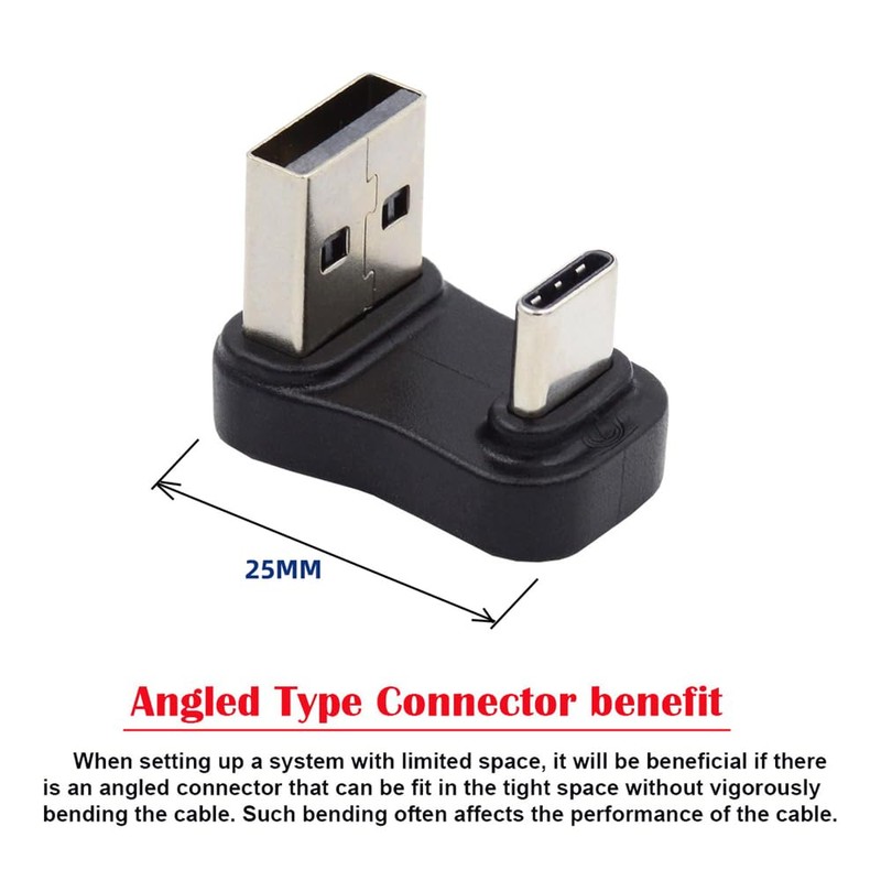 cablecc 10Gbps Type A USB3.0 Male to USB 3.1 Type