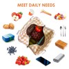 Lunch Bag for Women Men Womens Lunch Box Checkered Bag