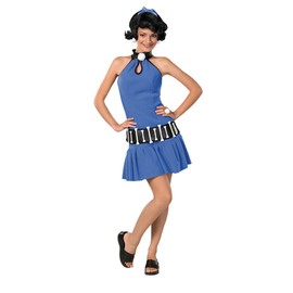 Kostüm Betty Geröllheimer Familie Feuerstein Kleid Gr. M, S, XS, Größe:XS