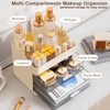 DASITON Makeup Organizer with 2 Drawers, Large Capacity Makeup Cosmetic