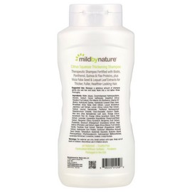 Mild By Nature, Thickening Shampoo, B-Complex + Biotin, Citrus Squeeze, 16 fl oz