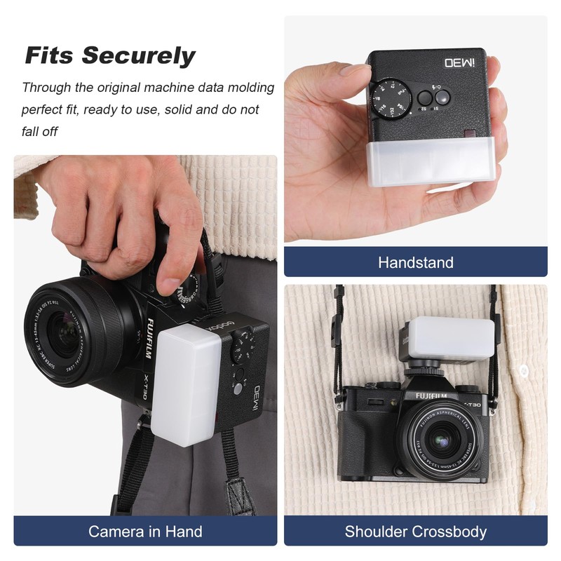 3Pack Flash Diffusers for Godox im30 Flash Only Compatible with