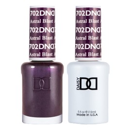 DND Gel Polish Set - 1 each of Red Gel Polish and Red Nail Polish, 702 Astral Blast, 0.5 Fl Oz
