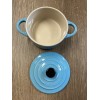 Le Creuset "Turquoise" 8 Oz Mini Round Cocotte LE CREUSET