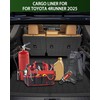 CaBYbigG Cargo Mat with Backrest Cover Cargo Liners for Toyota