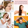 Leinuosen 3 Pcs Triple Teasing Comb for Women Plastic Rat