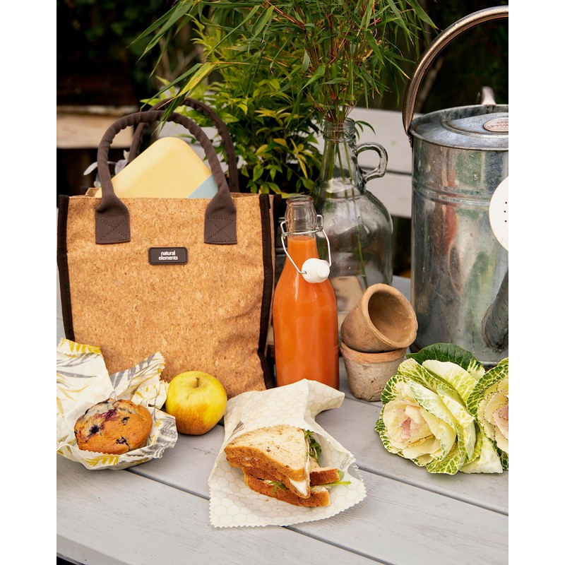 Kitchen Craft Natural Elements Eco Friendly Beeswax Sandwich Bags, Pack