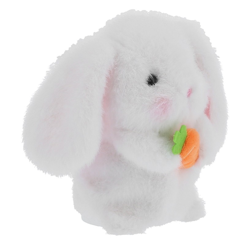 White Talking Rabbit Toy Cute Repeat What You Say Plush