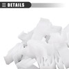Motoforti Universal Car Trim Instrument Panel Dashboard Plastic Fastener,Plastic,White,20Pcs