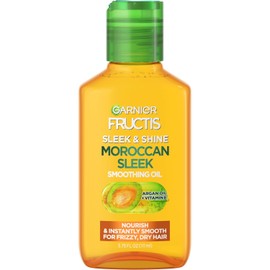 Garnier Fructis Sleek & Shine Moroccan Sleek Oil Treatment, Frizzy, Dry Hair, 3.75 fl. oz.