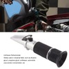 Hztyyier Antifreeze Refractometer Aluminum Tester Box Atc Function Handheld Plastic