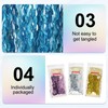 PATIKIL 3 Pack Party Backdrop Decoration, 1mx2m Tinsel Streamer Foil