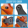 DWFEYOI Pack of 2 Guitar Strap Locks, Guitar Strap Locks,