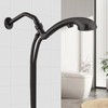 OFFO Shower Head Elbow Adapter, All Metal Handheld Shower Head