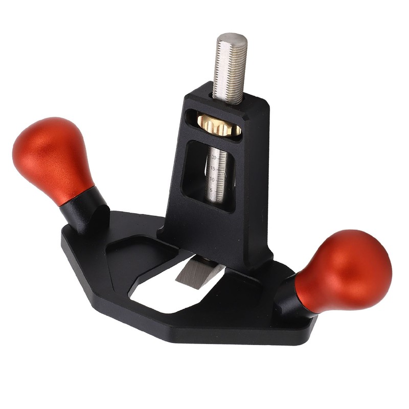 Woodworking Router Plane Hand Router Trimming Plane Anodic Oxidation Treatment