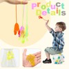DERAYEE Pack of 30 Children's Colourful Slime Hands Set, Sticky