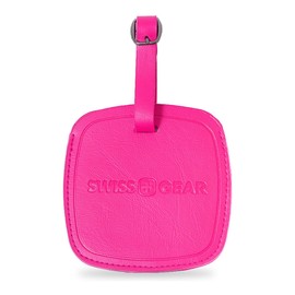 Swiss Gear Jumbo Pink Luggage Tag - Designed Extra-large To Be Easily Spotted on Luggage Carousels