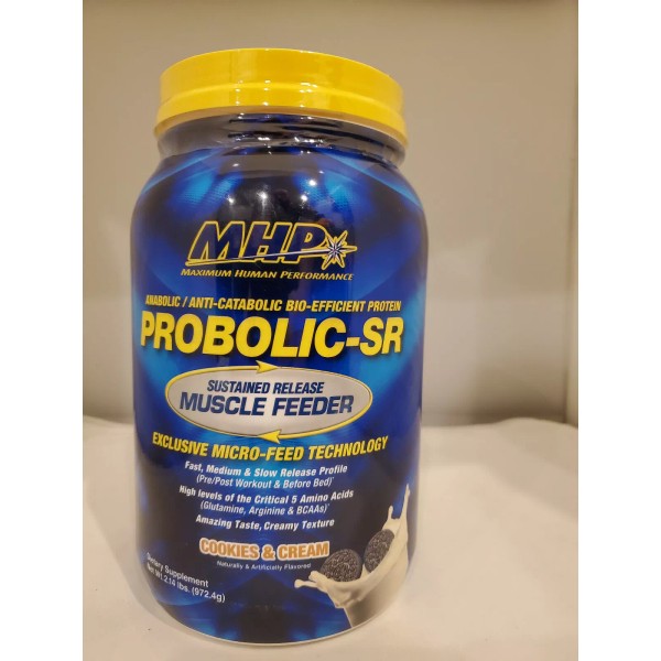 MHP PROBOLIC-SR 24g Sustained Release Muscle Protein 2.14 lbs COOKIES