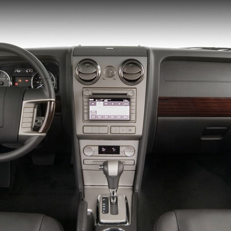 2Pcs Car Front Dashboard Round Air Vent, Dash Board Insert