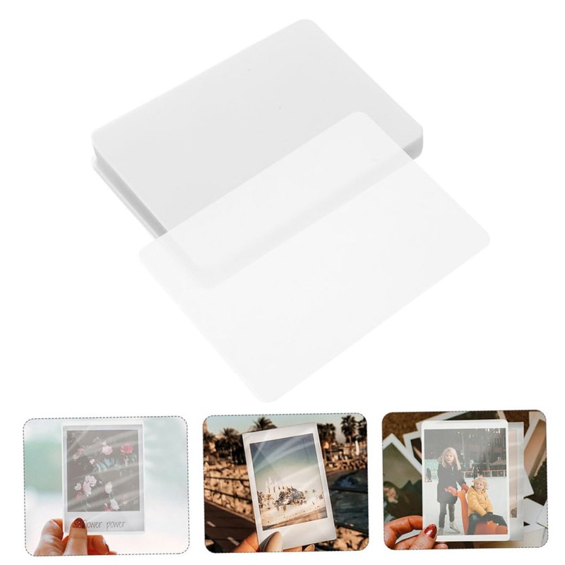 NUOBESTY 200sheets Laminating Pouches Photo Film for Id Cards Documents