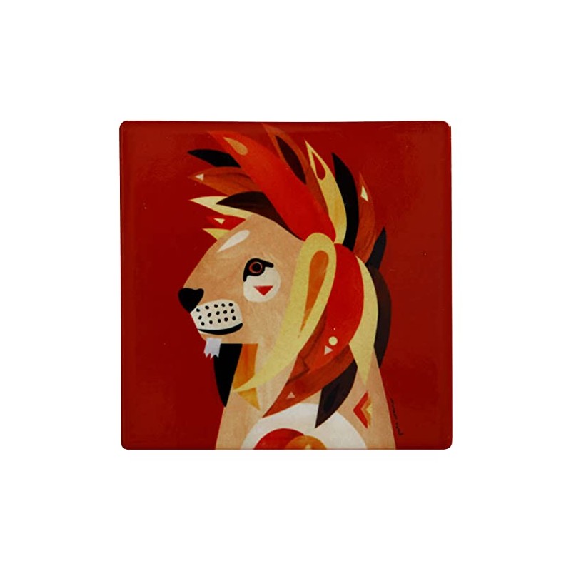 Colourful Colourful Cork Coasters, Designer Pete Cromer, Animal Design, Ceramic