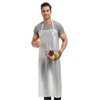 Nanxson Unisex Bib Apron TPU Waterproof Odourless Lightweight Work Apron