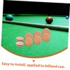 BESPORTBLE 20pcs Billiard Tips Replaceable Pool Stick Tips for Billiard