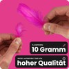 Netuno Pack of 150 Dark Pink Decorative Feathers, 10 g,