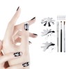 HelloCreate Acrylic Nails Tool Set French Smile Line Trimmer Nail