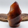 NsmjodStone Natural Carnelian Flame Tower Carving Crystal Red Agate Reiki