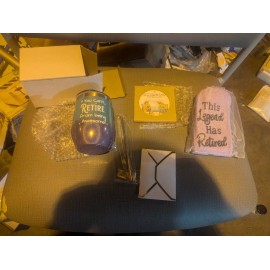 Unbranded Women's Retirement Tumbler Gift Set