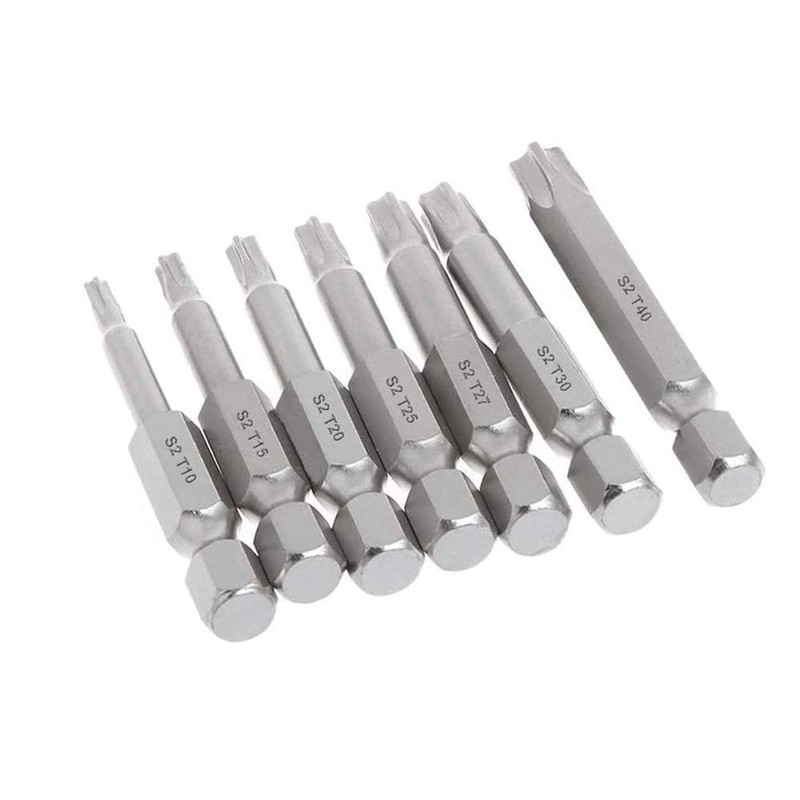 Eyech Torx Star 5 Point Screwdriver Bits Sets,Magnetic Security Tamper